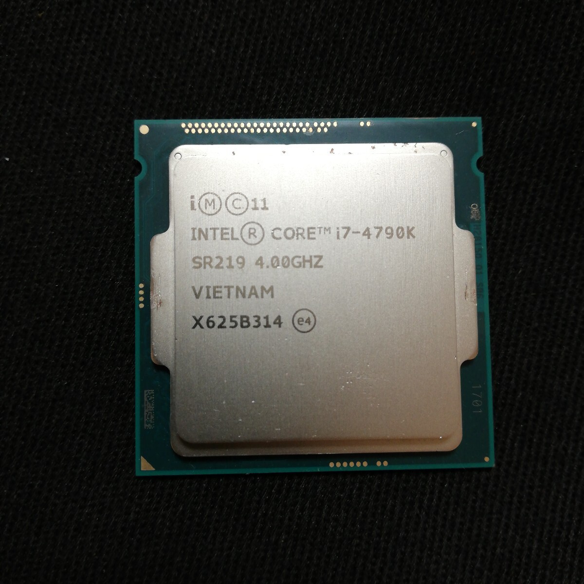 インテルCore i7 4790k付属品なし