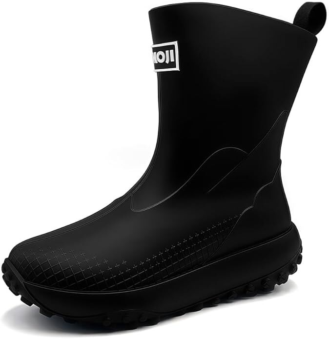 [アモジ] レインブーツ ミドル丈 CB650 24cm 0306