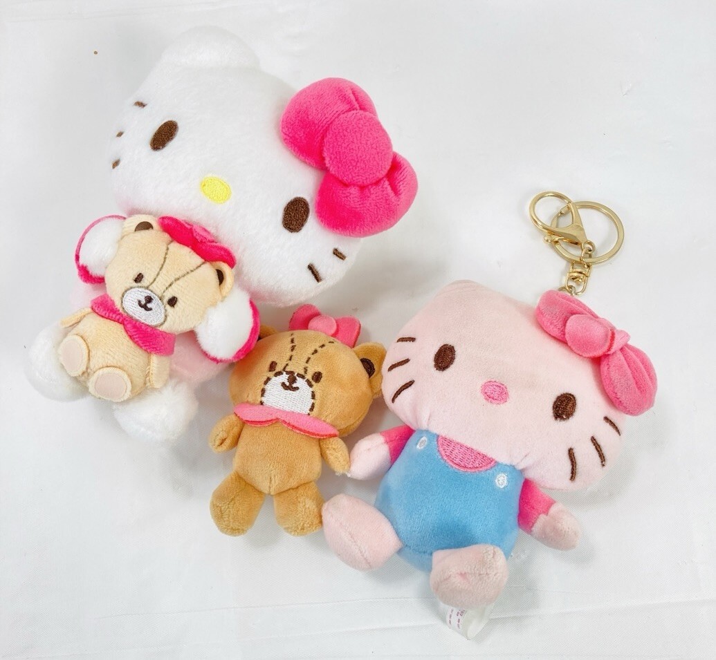 サンリオ ハローキティ タイニーチャム ぬいぐるみ チャーム マスコット 2個 まとめ HJ-260228011