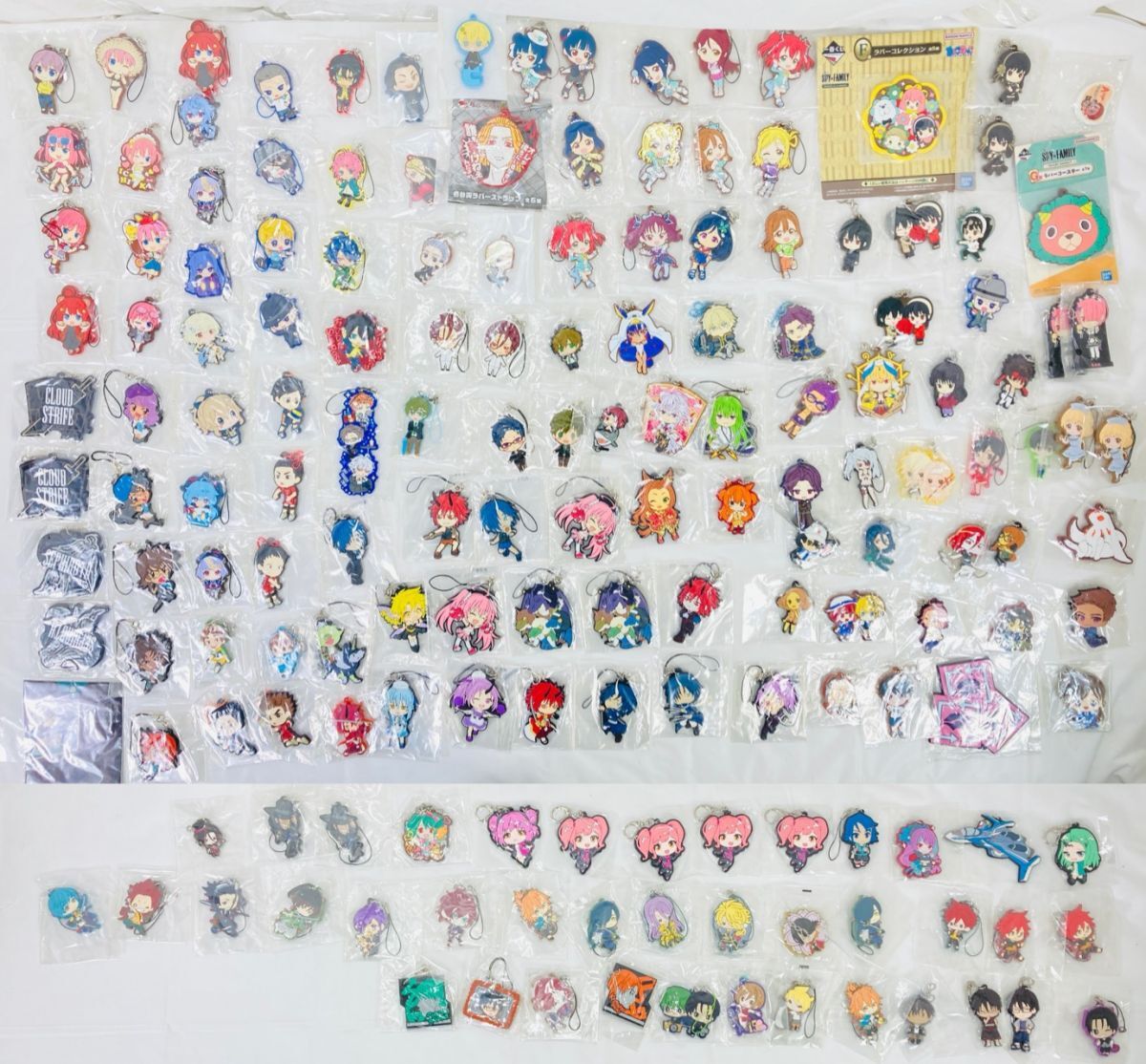 Fate FGO ファイナルファンタジー ウマ娘 原神 Re:ゼロ リゼロ ラバーストラップ 大量 セット まとめ キーホルダー HJ-260228026