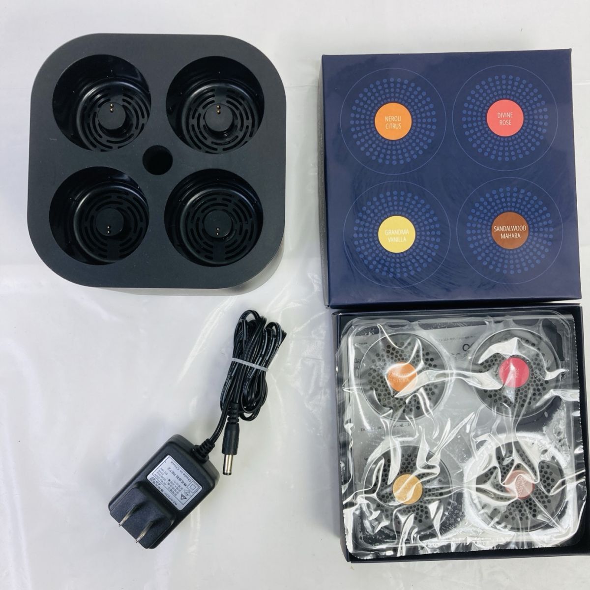 Moodo スマートホームアロマディフューザー 本体 フレグランスカプセル 詰め替え アロマテラピー 一部動作確認済 HY-260312037