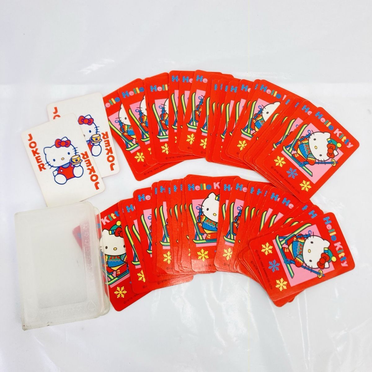 送料350円 当時物 サンリオ ハローキティ トランプ 1992年 MI-260307003