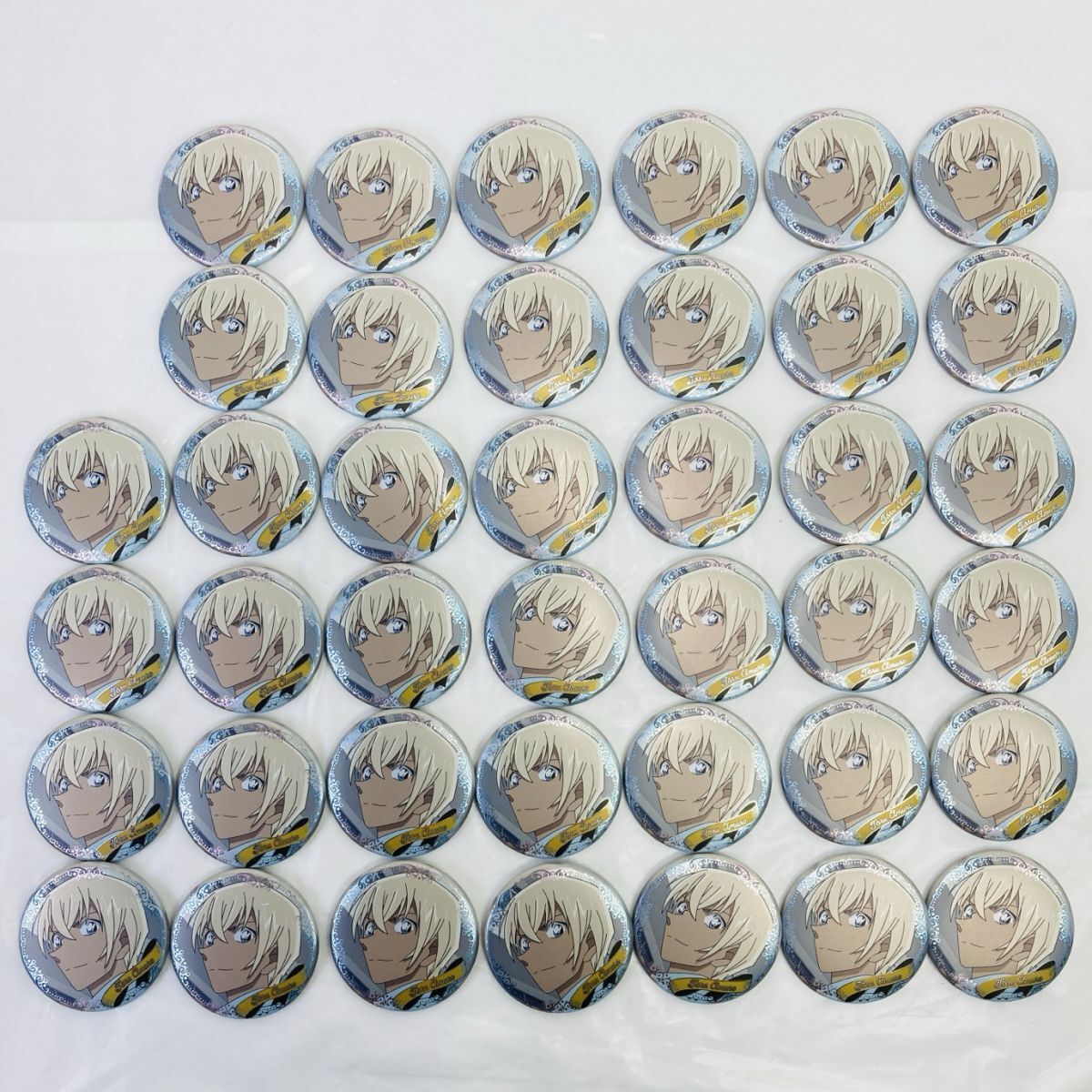 名探偵コナンプラザ トレーディングジュエリー 缶バッジ vol.4 安室透 40個 まとめ 56mm HY-260312032
