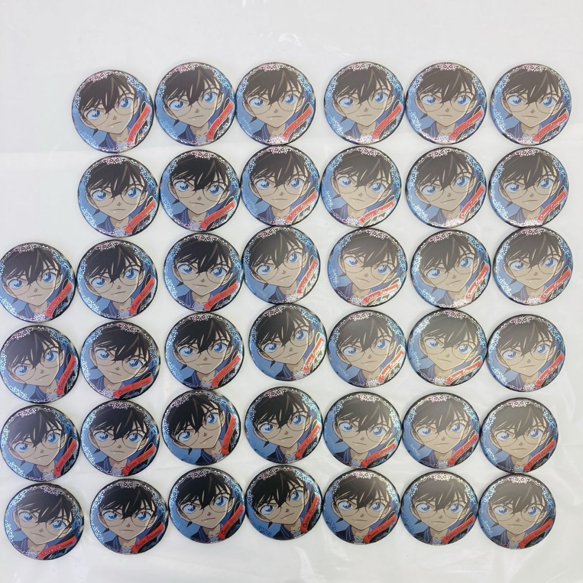 名探偵コナンプラザ トレーディングジュエリー 缶バッジ vol.4 江戸川コナン 40個 まとめ 56mm HY-260312029