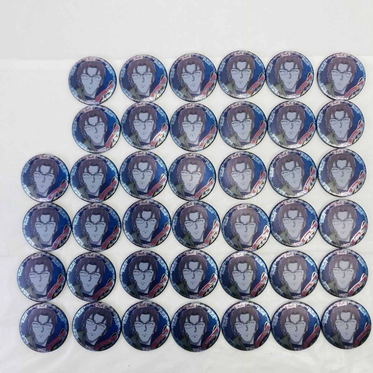 名探偵コナンプラザ トレーディングジュエリー 缶バッジ vol.4 沖矢昴 40個 まとめ 56mm HY-260312027