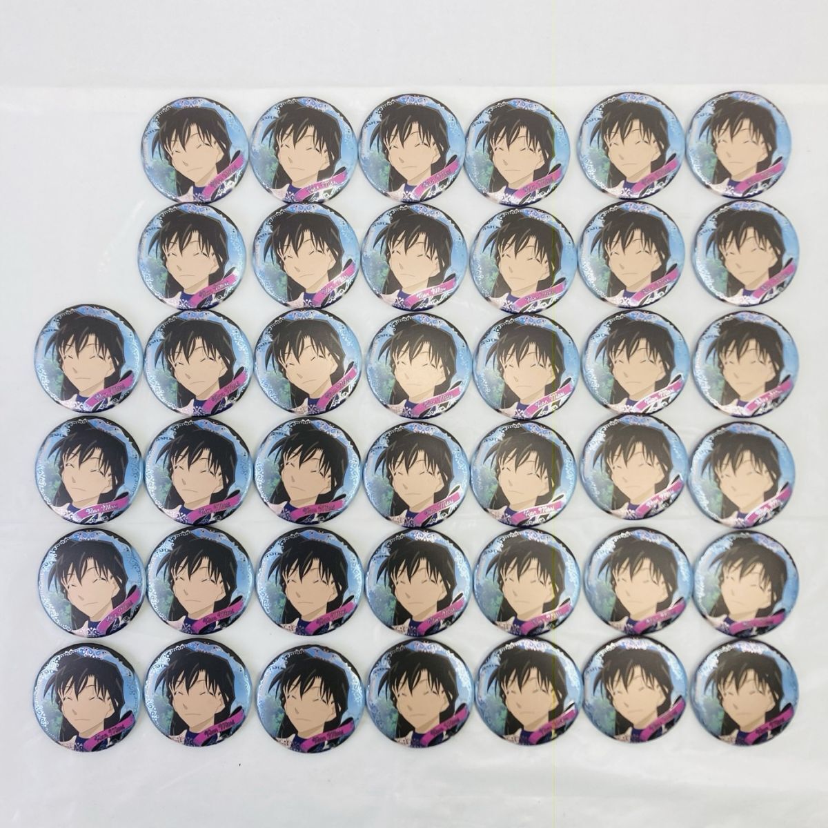 名探偵コナンプラザ トレーディングジュエリー 缶バッジ vol.4 毛利蘭 40個 まとめ 56mm HY-260312026