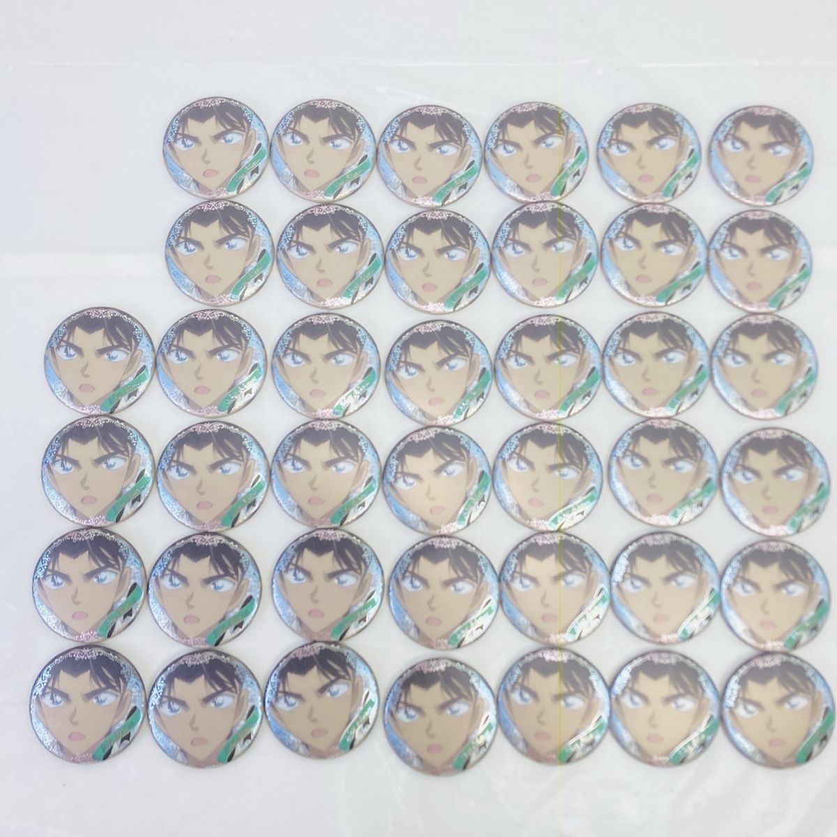 名探偵コナンプラザ トレーディングジュエリー 缶バッジ vol.4 服部平次 40個 まとめ 56mm HY-260312024