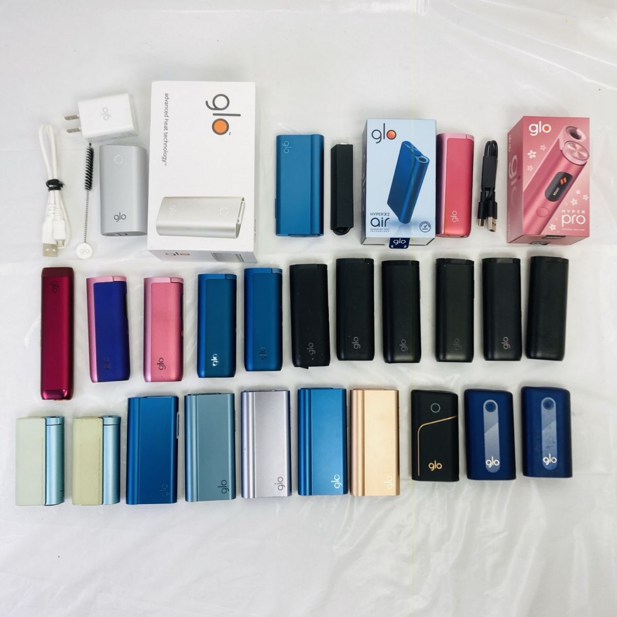glo グロー HILO glo HYPER / pro / HYPER X2 電子タバコ 喫煙具 まとめ ジャンク HY-260312008