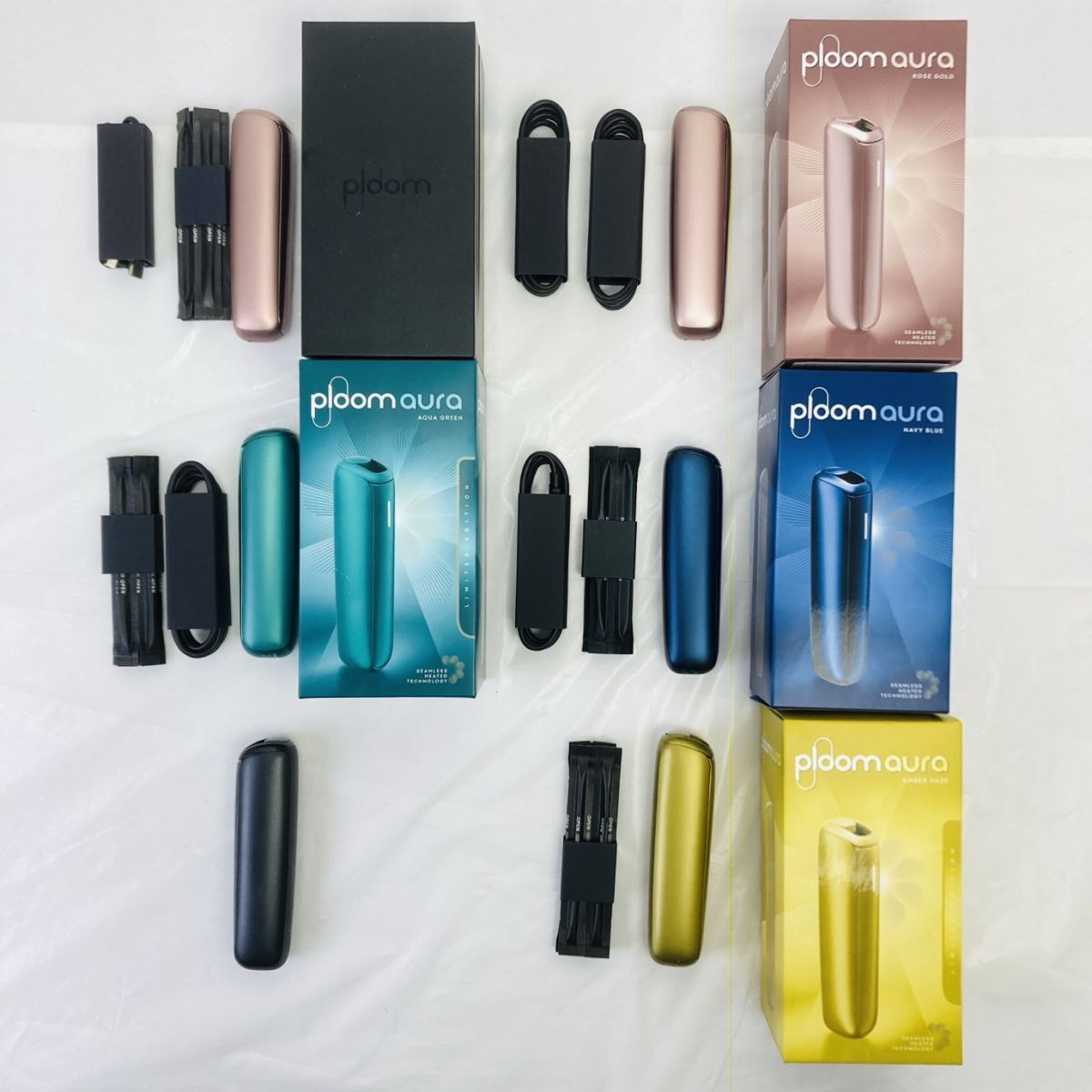ploom aura プルーム オーラ 電子タバコ 本体 6個 まとめ ジャンク HY-260312007