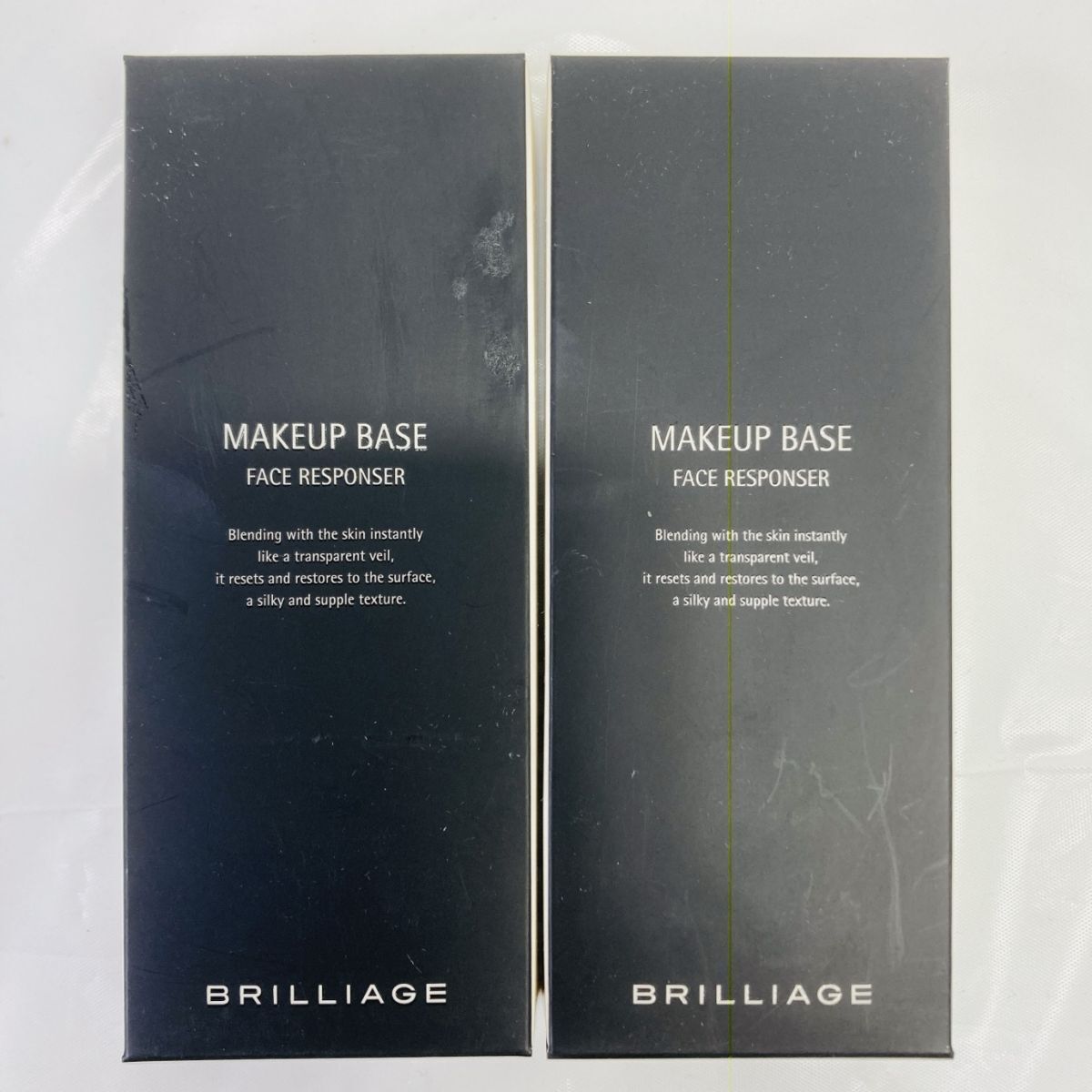 送料350円 未開封 BRILLIAGE ブリリアージュ メイクアップベース フェイスレスポンサー プラス 化粧下地 33g 2本 まとめ MI-260307010