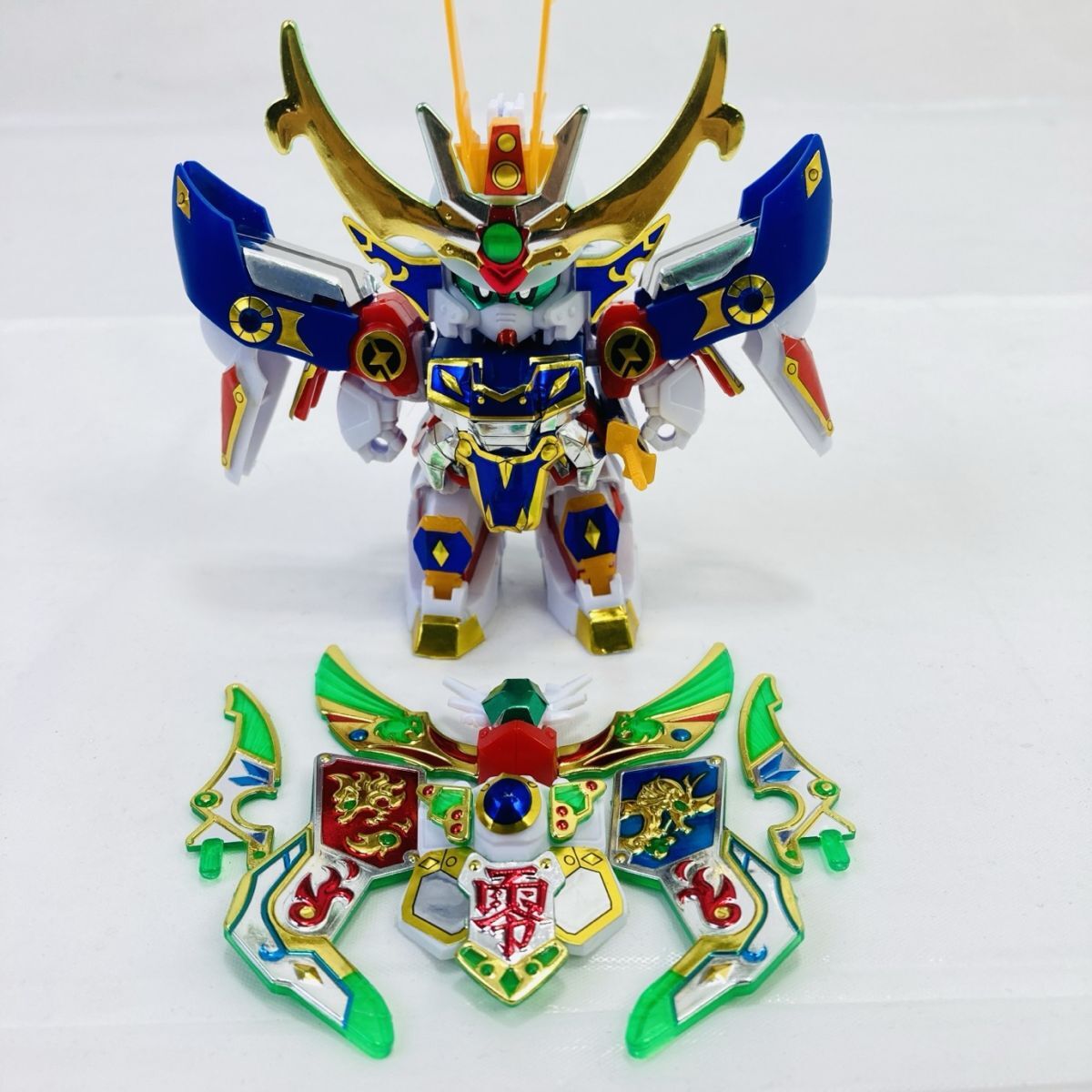当時品 レア 綺羅鋼 BANDAI バンダイ 超SD戦国伝 武神輝羅鋼 天零頑駄無 テンレイガンダム ガンプラ ジャンク ZZ-260228012