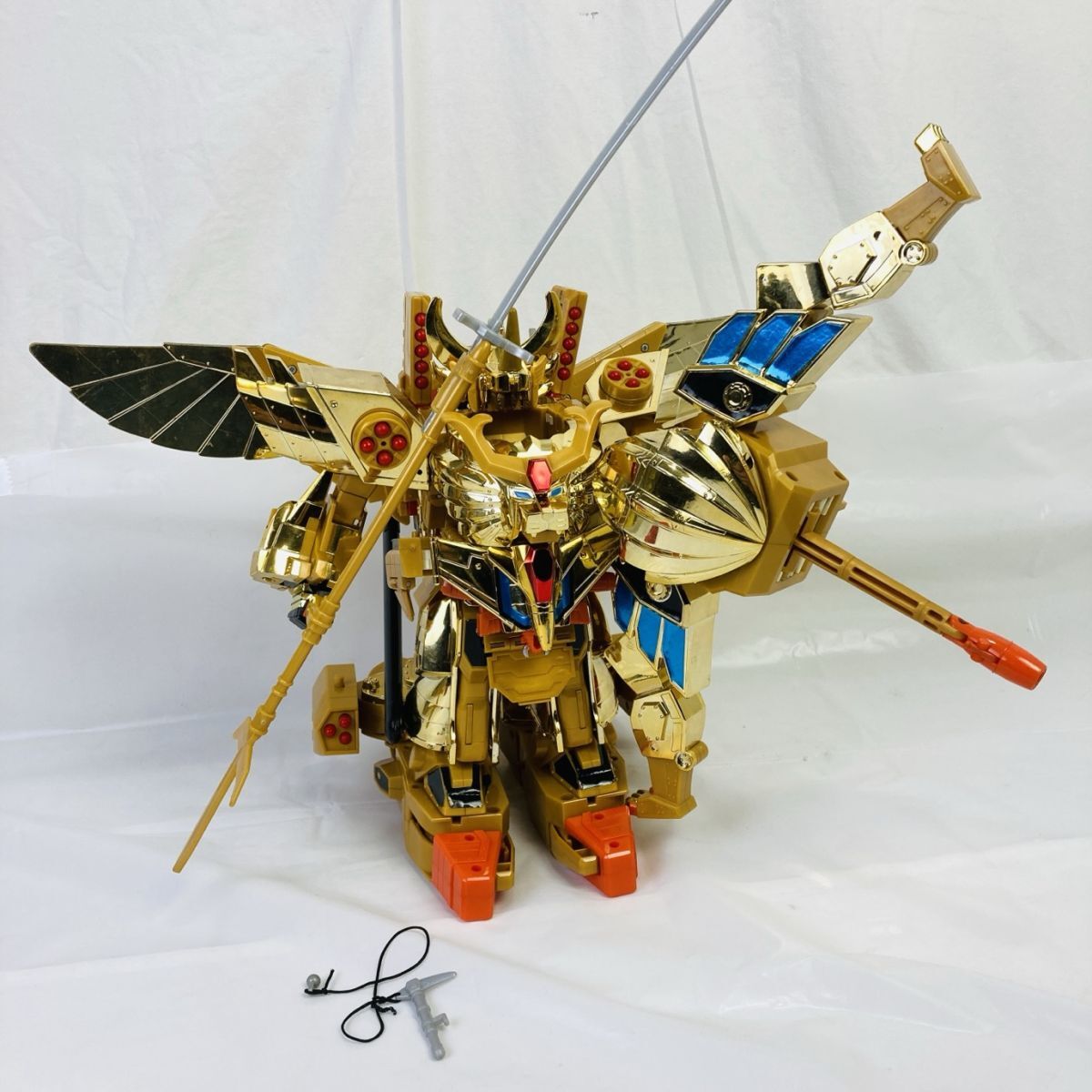 当時品 レア タカラ TAKARA DX黄金獣合体 グレートゴルドラン スカイゴルドラン レオンカイザー コアロボ 空影 ジャンク ZZ-260228008