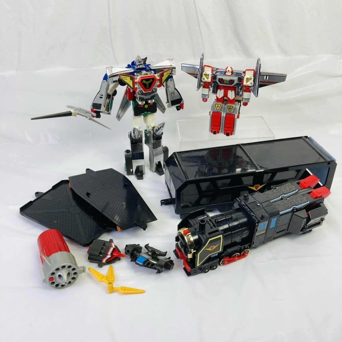 当時品 レア タカラ TAKARA DX白銀合体シルバリオン 炎の騎士ファイヤーシルバー DX鋼鉄武装アドベンジャー ジャンク ZZ-260228009