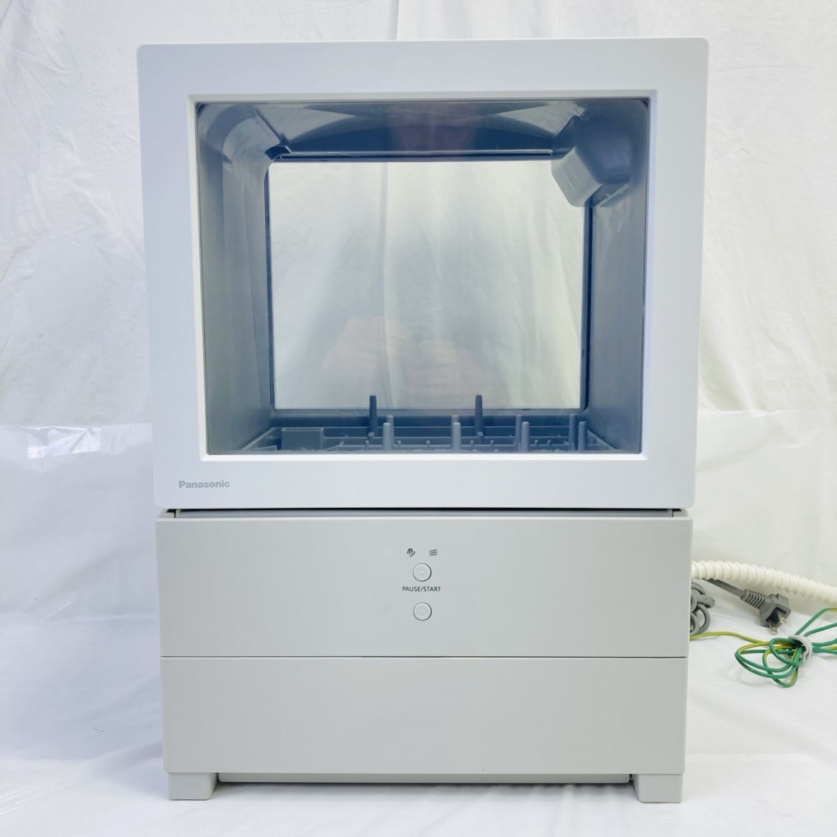 Panasonic 電気食器洗い乾燥機 食洗機 SOLOTA コンパクトタイプ 工事不要 2023年製 パナソニック NP-TML1-W 動作確認済 HY-260312047