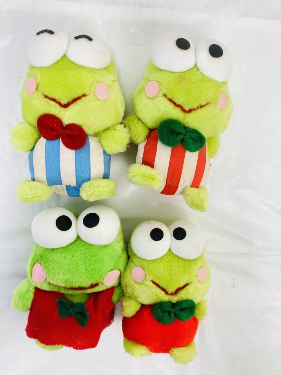 当時物 けろけろけろっぴとお友達 ぬいぐるみ 4個 まとめ 1992年 サンリオ HJ-260218012