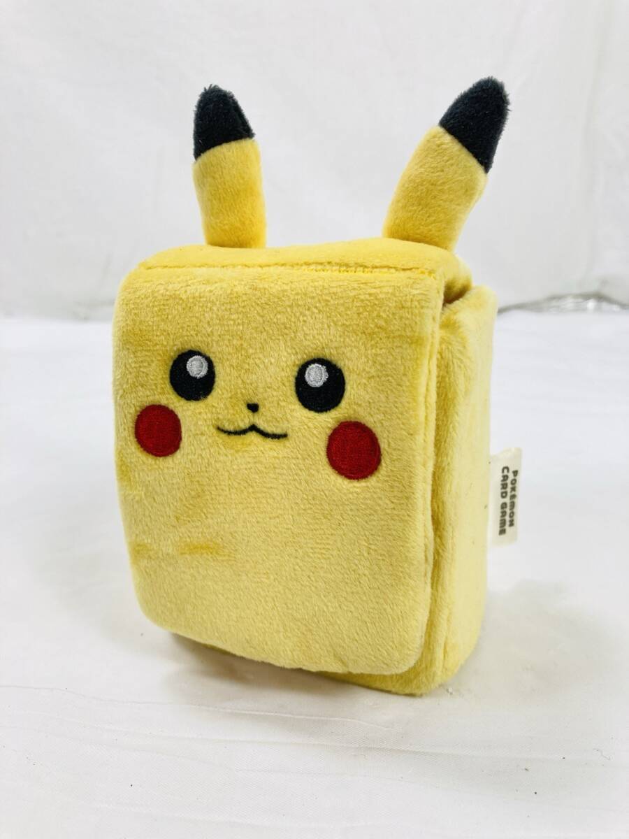 ポケモンカードゲーム スカーレット&バイオレット ぬいぐるみデッキケース ピカチュウ HJ-260228008