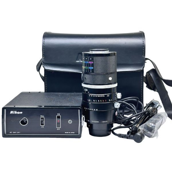 【良品】 NIKON ニコン Medical-NIKKOR Auto F5.6 200mm AC Unit LA-1 メディカルニッコール一式 #YK1249