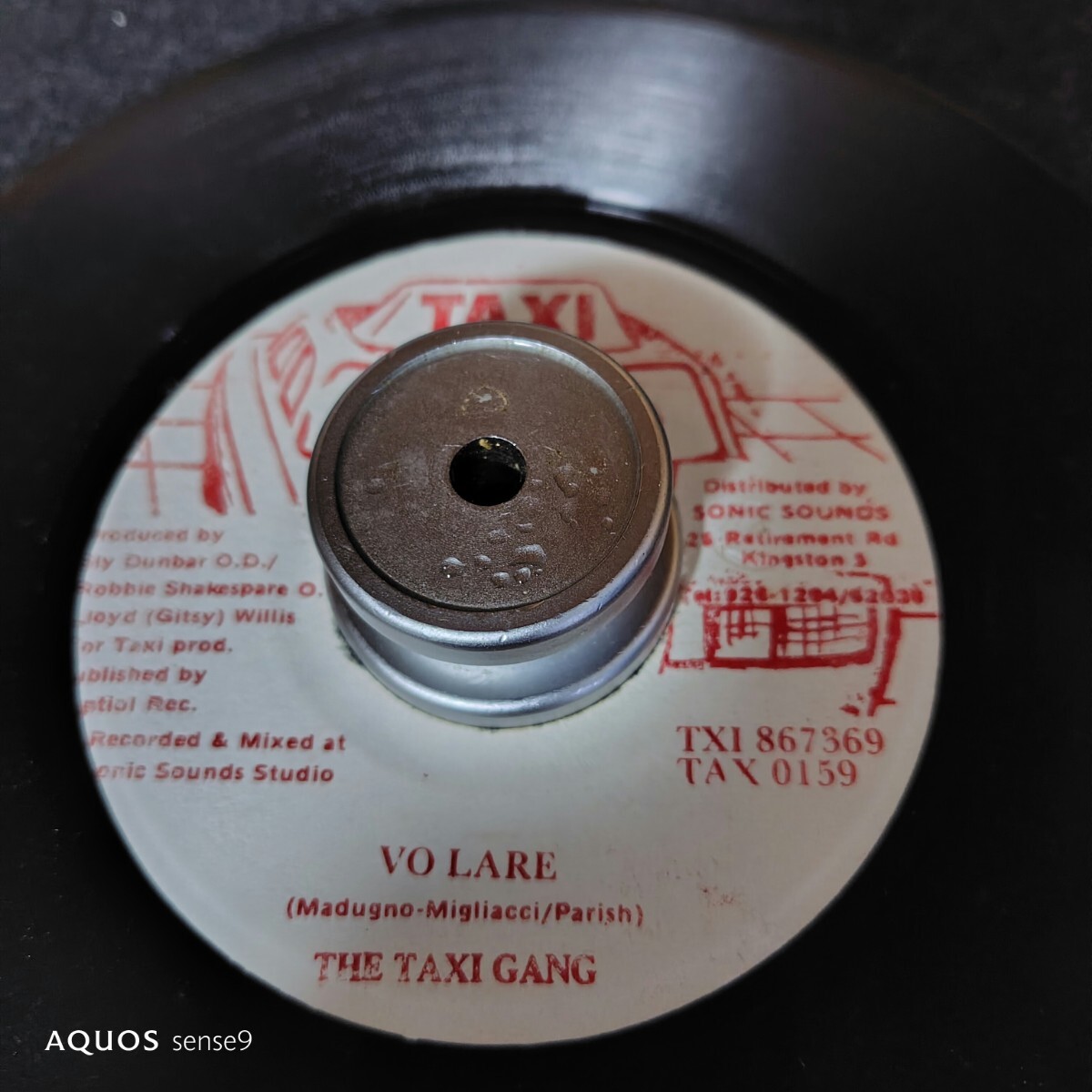 the taxi gang volare ep 7inch カンツォーネ　インスト　ダンスホール　レゲエ　カバー　dancehall reggae スライ&ロビー　sly &　robbie