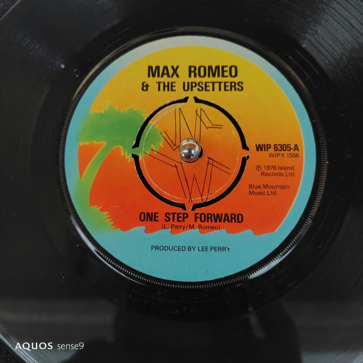 max romeo &　upsetters one step forward 76年　ep 7inch UK オリジナル盤　ルーツ　レゲエ　roots reggae リー　ペリー　lee perry