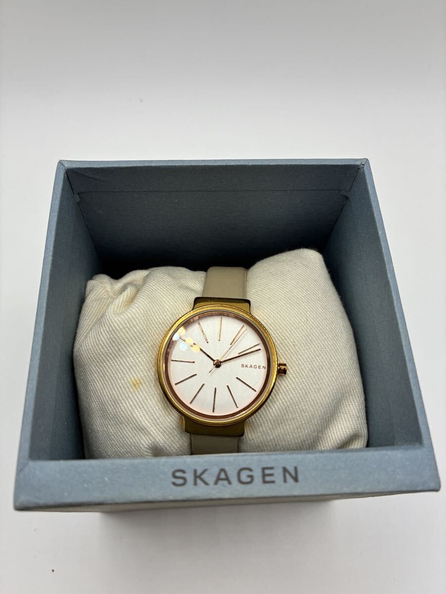 SKAGEN 腕時計　動作未確認　箱付き