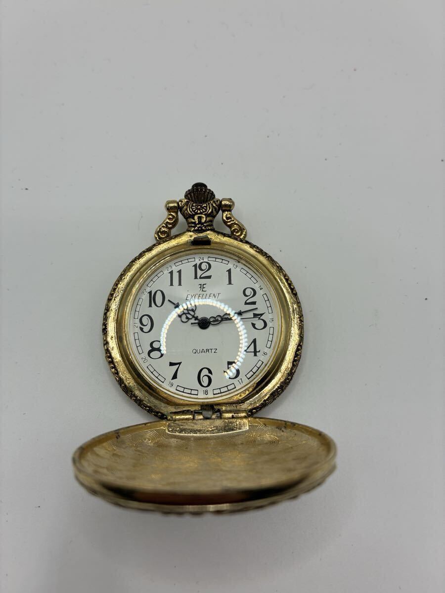 EXCELLENT 懐中時計 アンティーク　動作未確認
