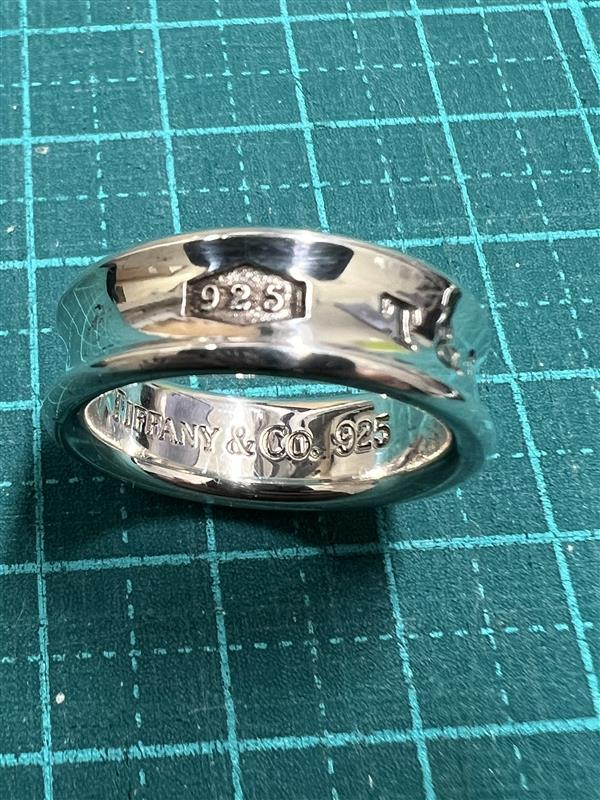 #9909　ティファニー　TIFFANY　SV925　1837リング　ナローリング　13号　7.5ｇ