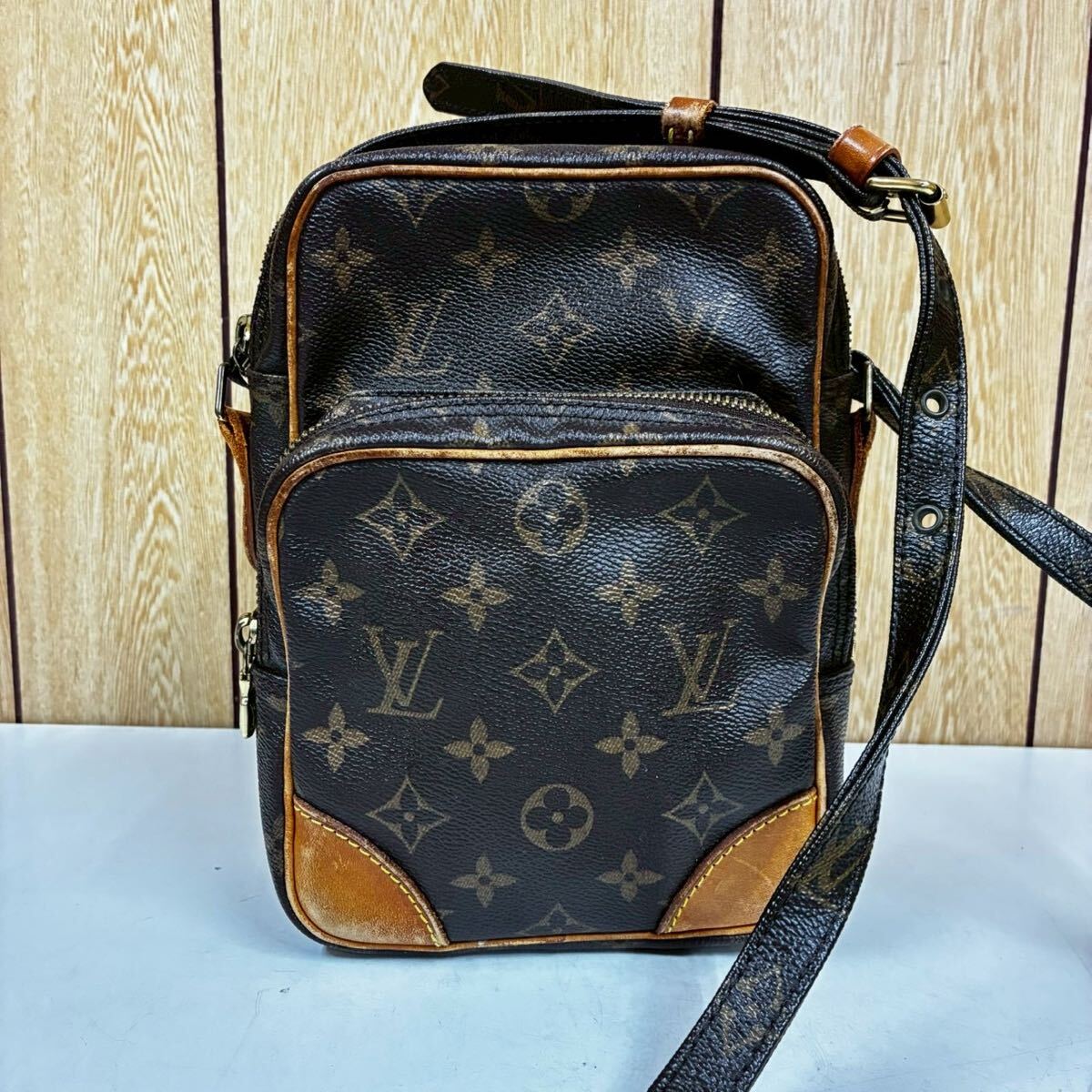 LV アマゾン　LOUIS VUITTON ルイヴィトン ショルダーバッグ ショルダー モノグラム 斜めがけバッグ M45236 TH1929 ショルダーバッグ