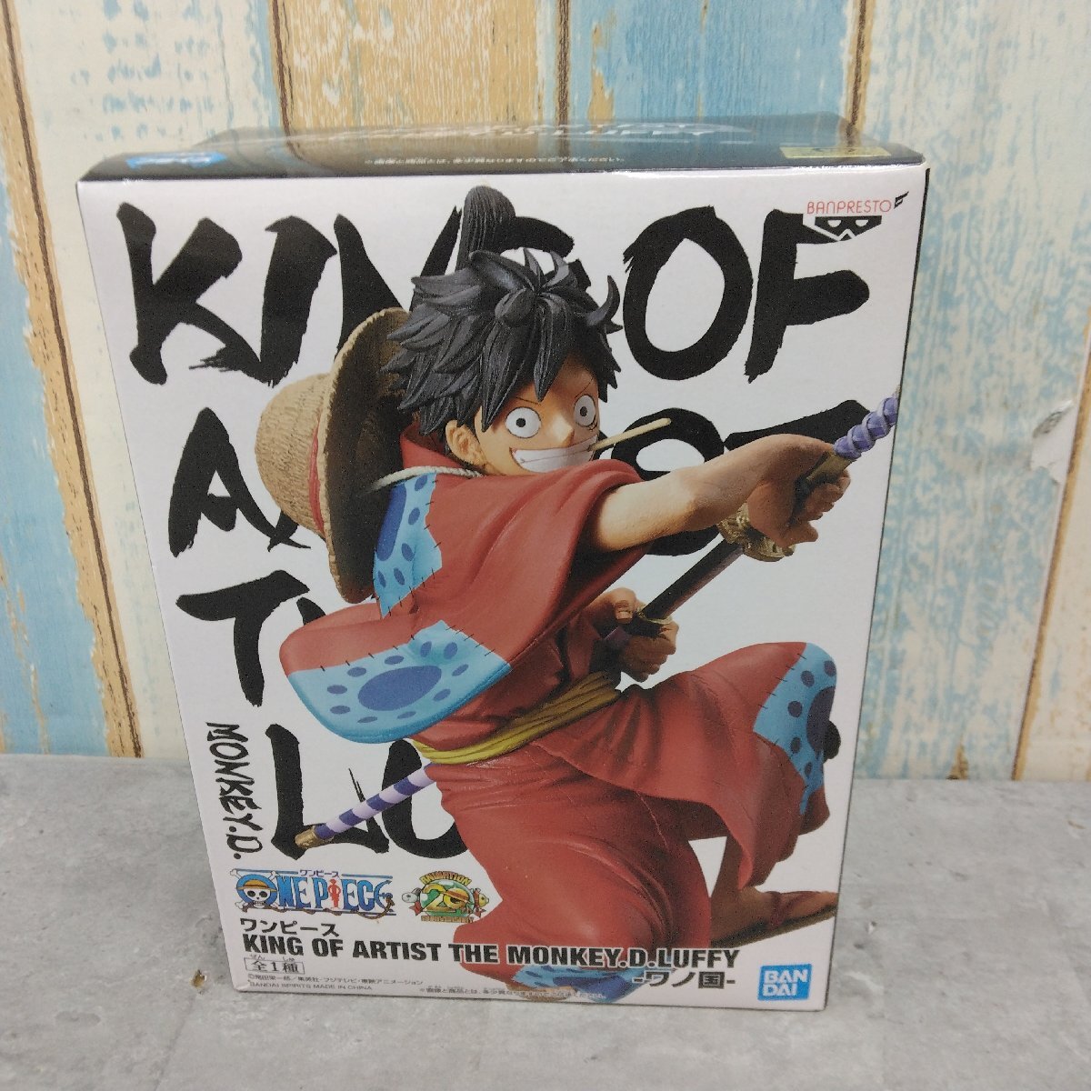 BANDAI ONE PIECE ワンピース KING OF ARTIST THE MONKEY.D.LUFFY モンキー・D・ルフィ ワノ国 フィギュア 未開封品