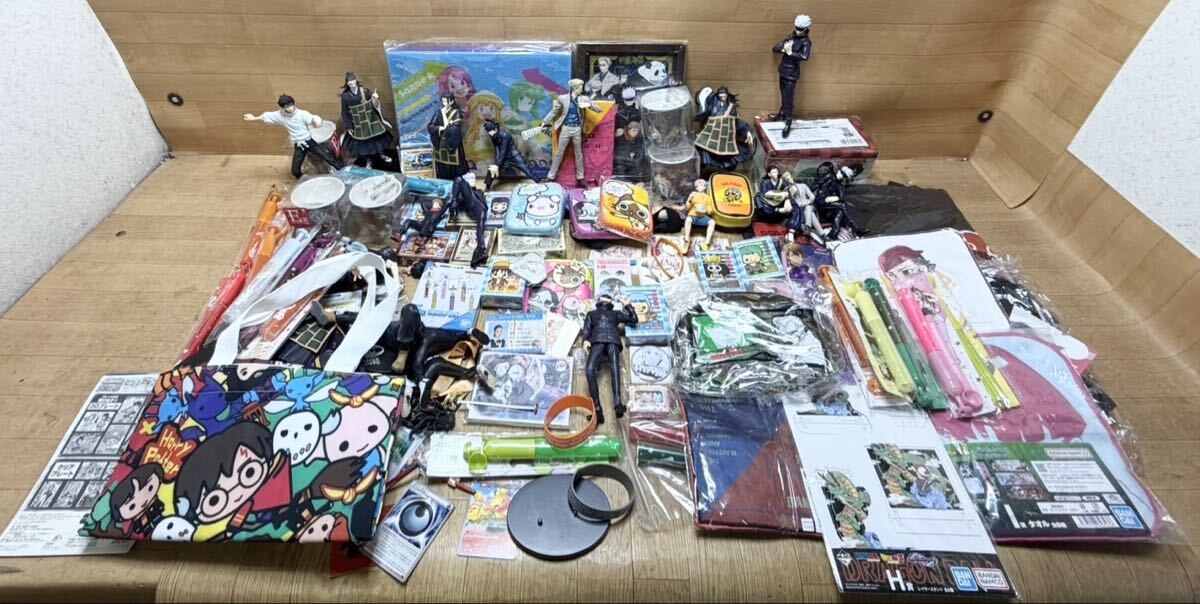 未使用 多数 ドラゴンボール ワンピース 呪術廻戦 フィギュア 小物 等 大量 まとめて 95点 A5