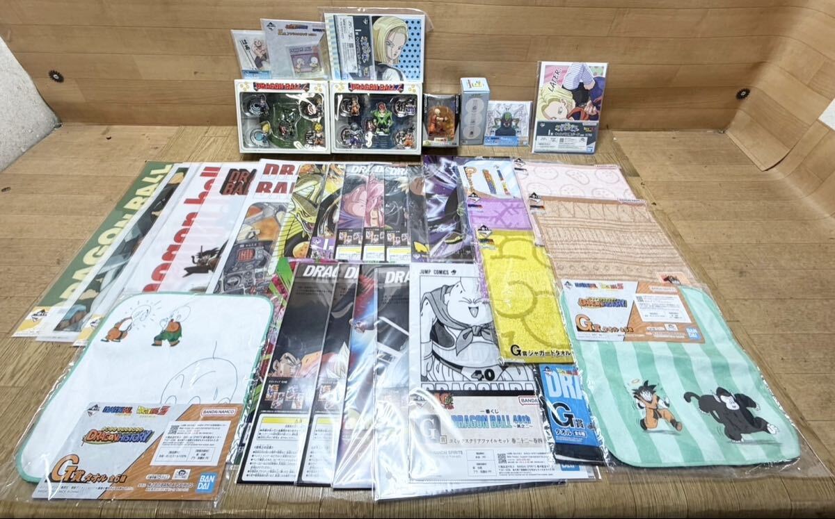 未使用☆ 未開封☆ ドラゴンボール ドラゴンボールZ フィギュア フィギュアINボックス 小物 ハンカチ 等 大量 まとめて 37点 B13