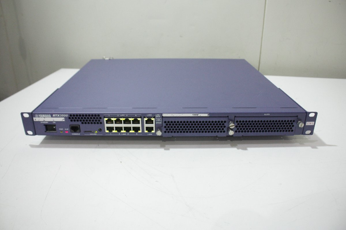 F6883 YAMAHA/ヤマハ ギガアクセスVPNルーター RTX3500