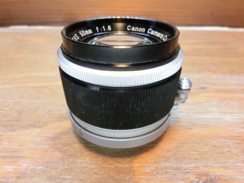 7825 Canon LENS 50mm 1.8 ライカ L39マウント Lマウント 標準レンズ オールドレンズ