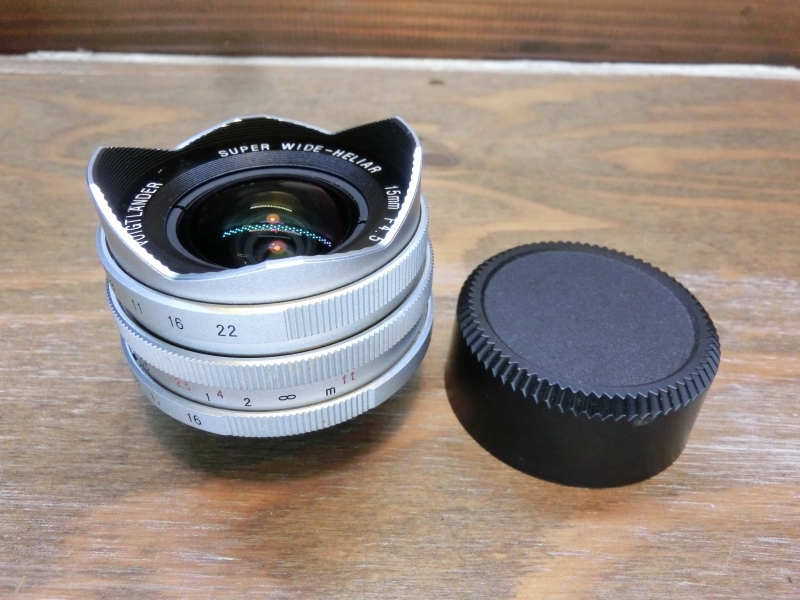 7863 VOIGTLANDER SUPER WIDE-HELIAR 15mm 4.5 広角レンズ オールドレンズ L39 ライカ