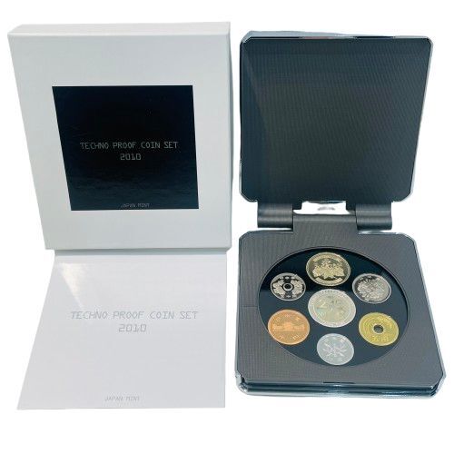 【TECHNO PROOF COIN SET 2010】テクノプルーフ コイン セット 2010年/平成22年 造幣局 ジャパンミント 記念硬貨コレクション★64664