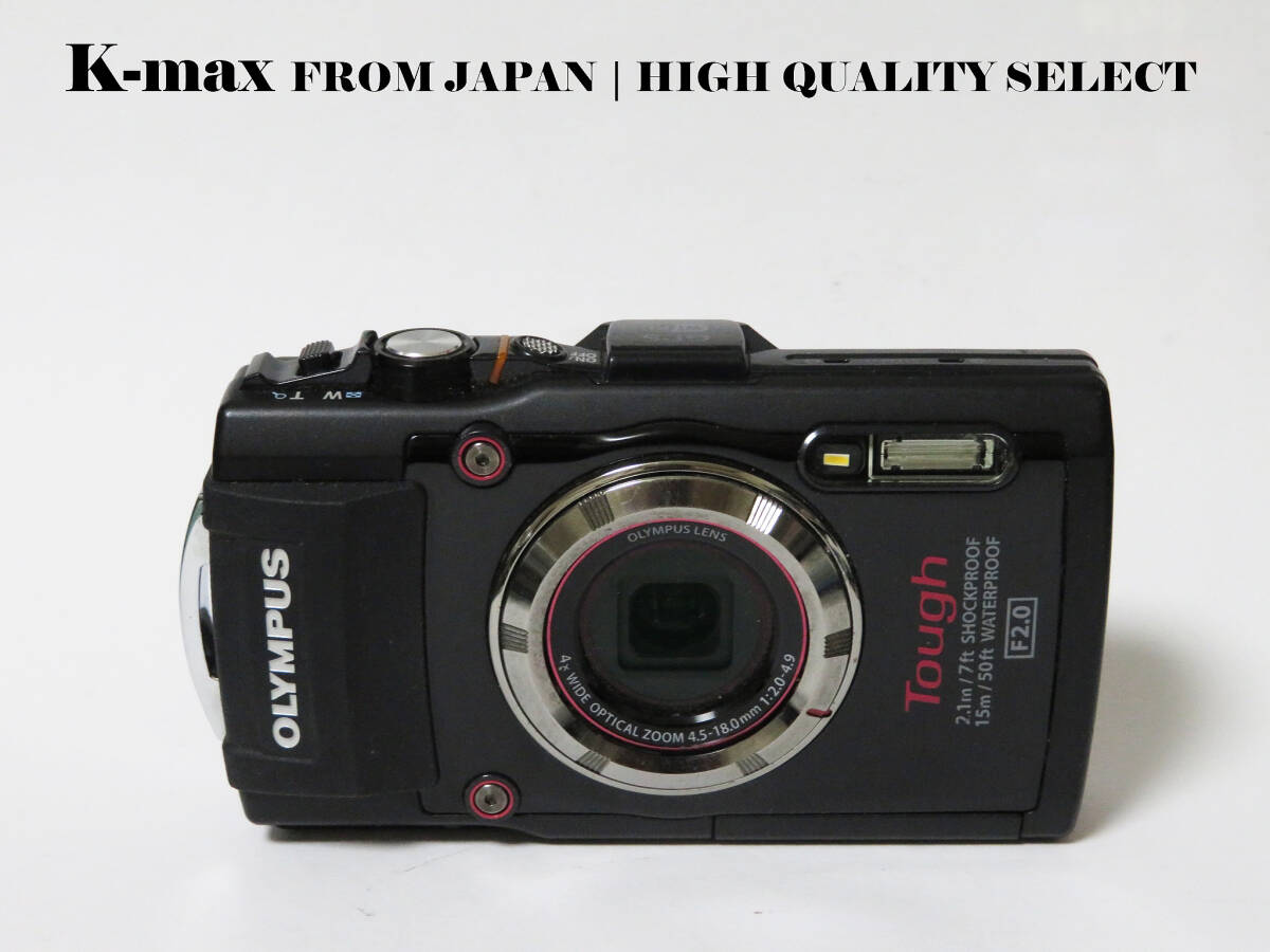 【極上美品】 オリンパス OLYMPUS Tough TG-3 ブラック 正常動作品 [Excellent / All Functions OK] #9003