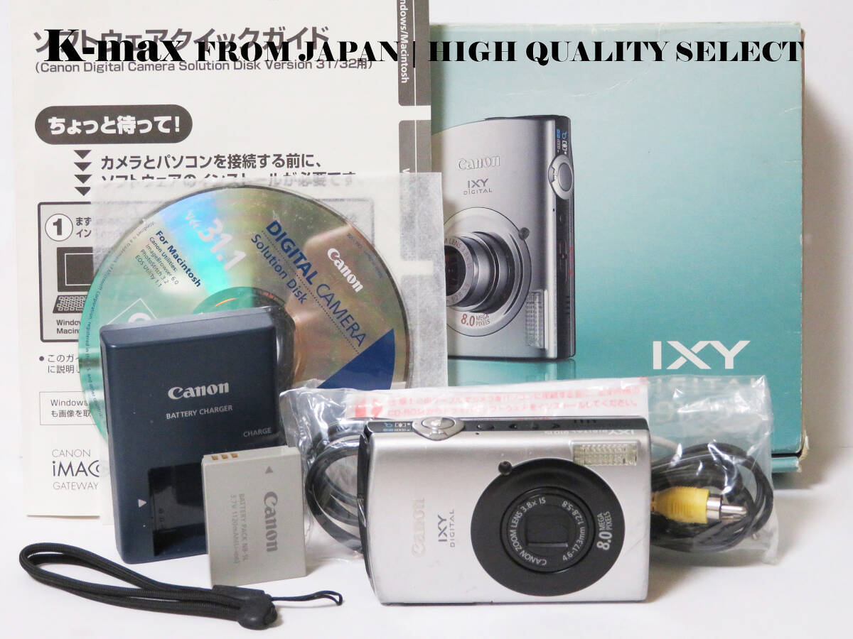 【極上 美品】 キャノン Canon IXY DIGITAL 910 IS 正常動作品 [Top Mint / PowerShot SD870 IS / IXUS 860 IS] #9069