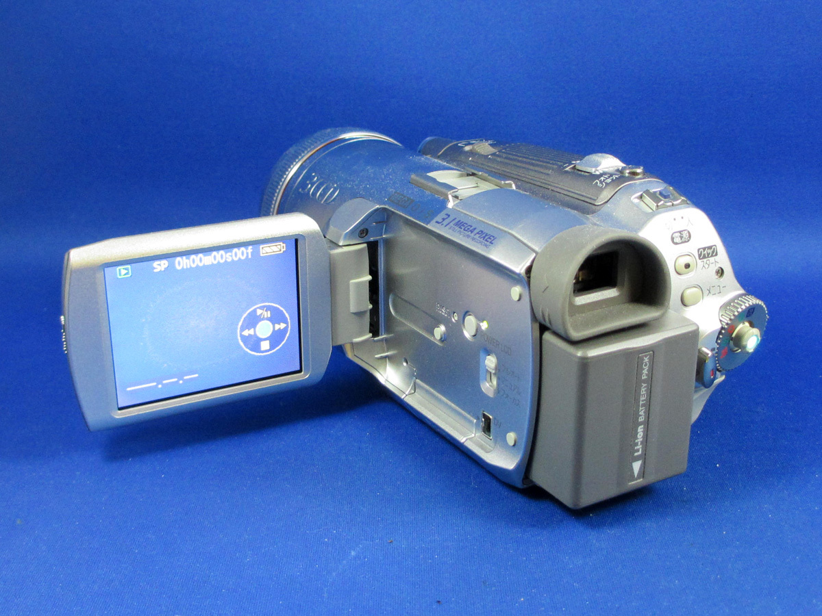 動作保証 Panasonic NV-GS250 完動品 録画再生ダビング確認済み パナソニックMiniDVビデオカメラ