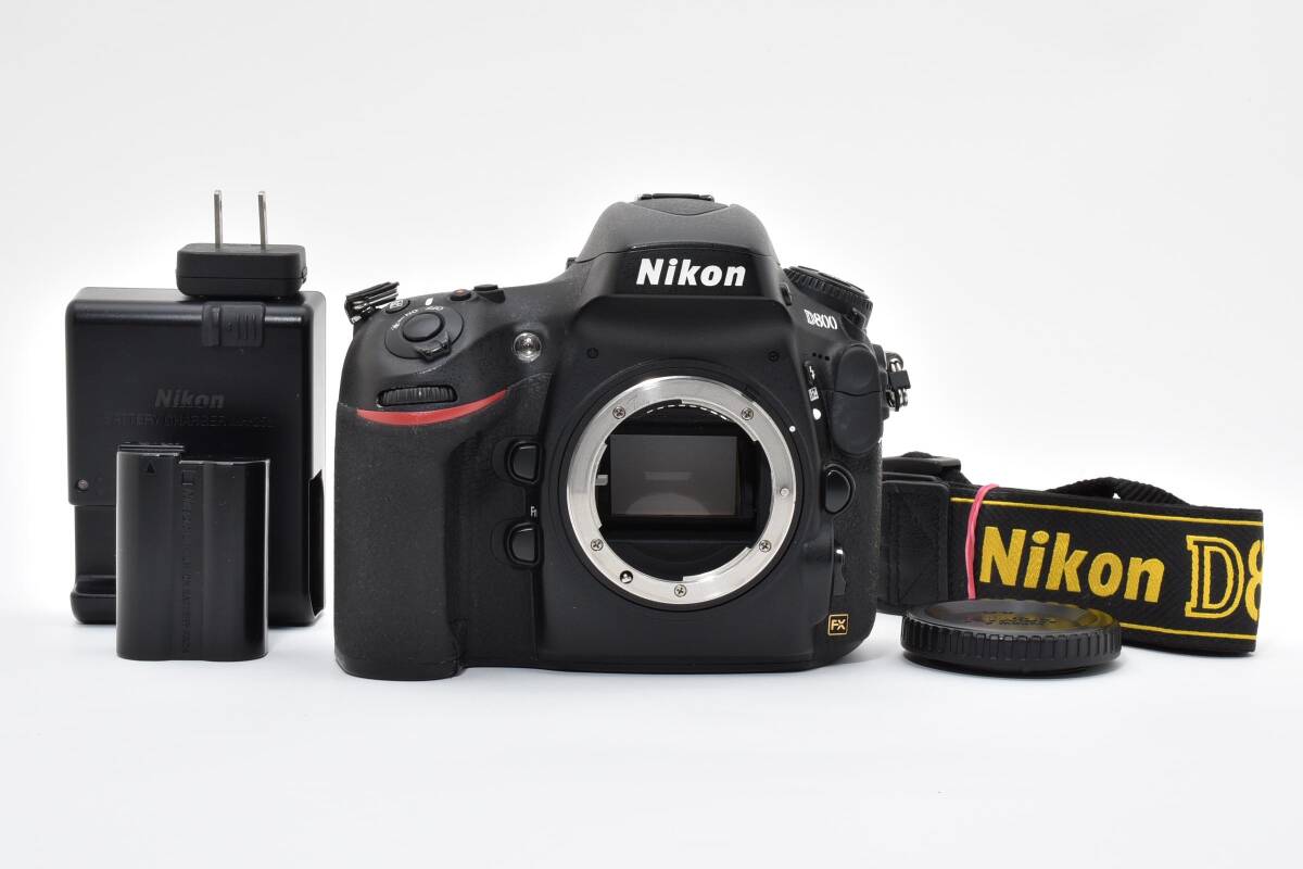 美品 ニコン Nikon D800 ボディ ショット数11,708枚 #21993