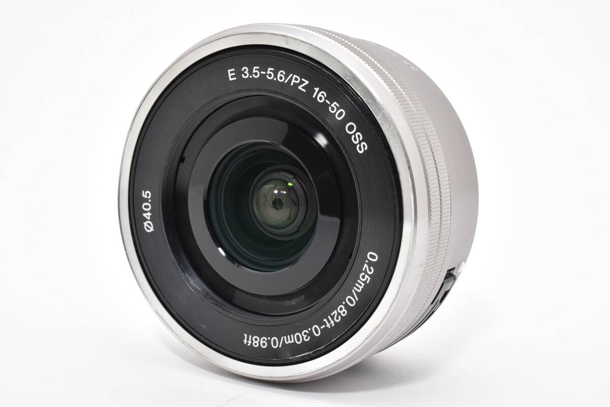 ソニー SONY E PZ 16-50mm F3.5-5.6 OSS SELP1650 シルバー #21998