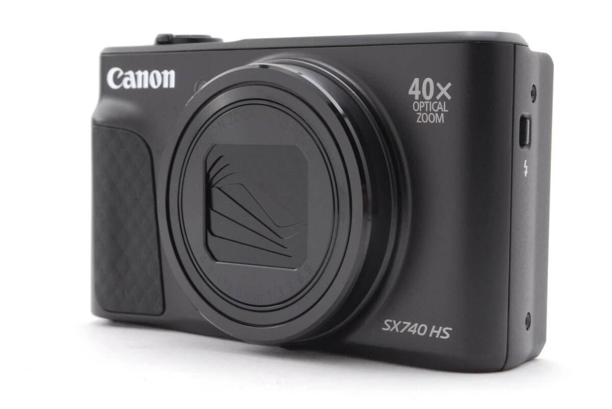 [新品] キヤノン Canon PowerShot SX740 HS ブラック 未使用品