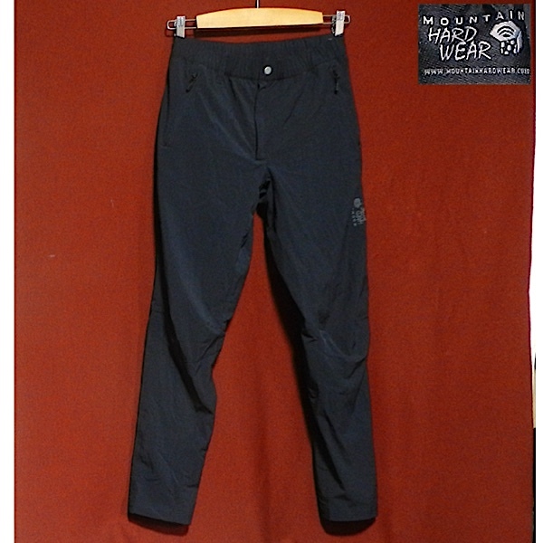 Mountain Hardwear マウンテンハードウェア クライミングパンツ アウトドアパンツ 登山 ストレッチ トレッキングパンツ 黒 S 美品