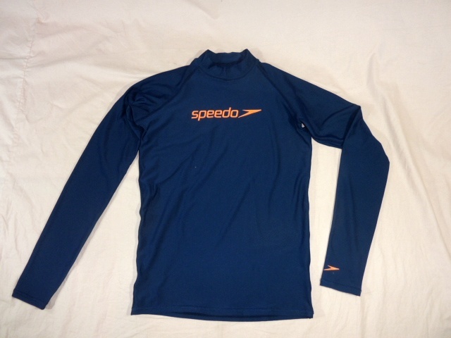 スピード/Speedo ラッシュガード/ロンT 紺 L