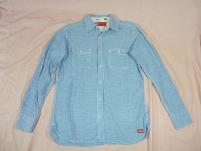 ディッキーズ/Dickies シャンブレー ワークシャツ M