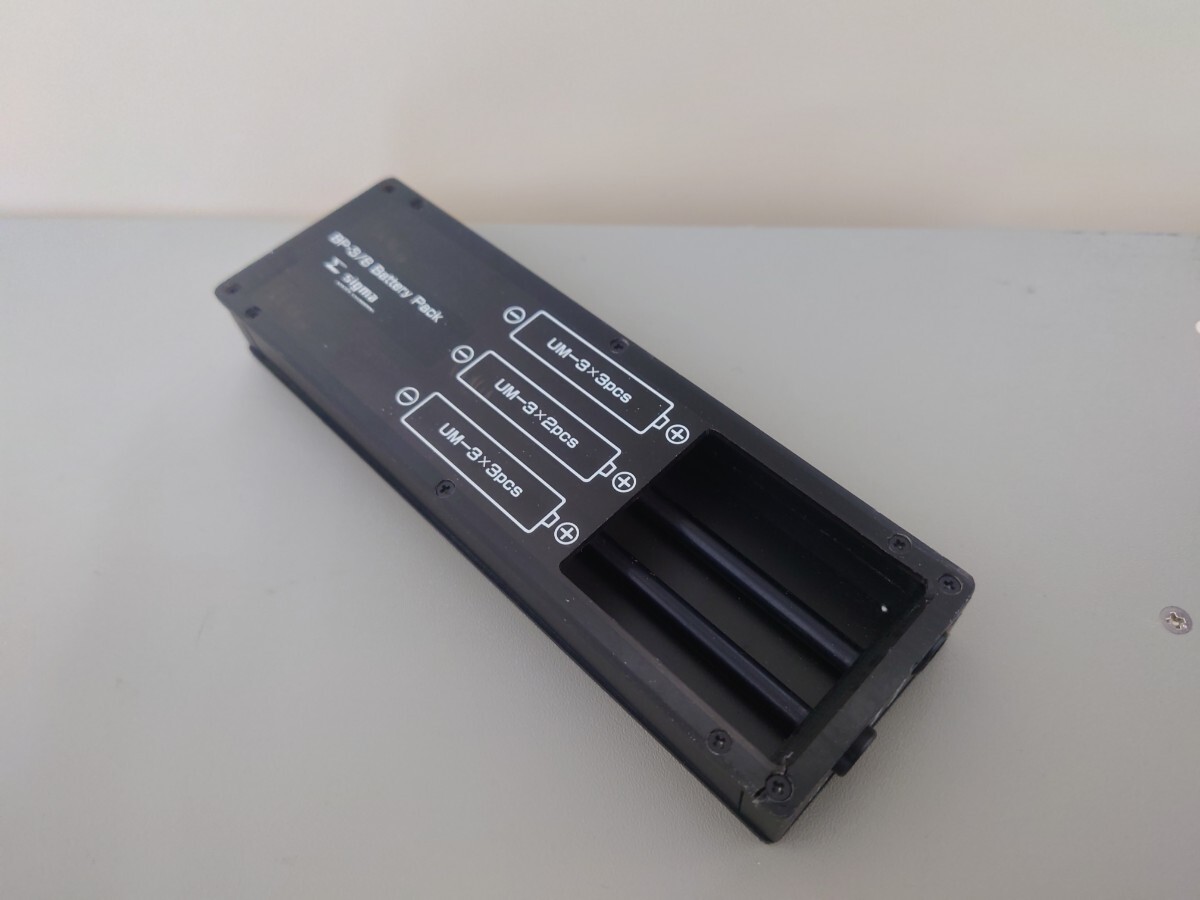 SIGMA フィールドミキサー用 電池ボックス BP-3/8