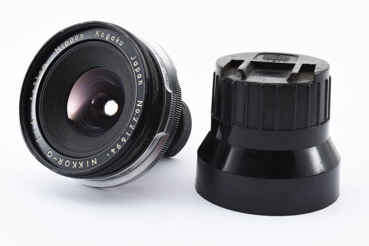 ★☆ #4076 【元祖超広角・日本光学】 Nikon Nikkor-O 2.1cm F4 21mm ★希少な当時物・ミラーアップ専用★ レストアベース・実用機☆★