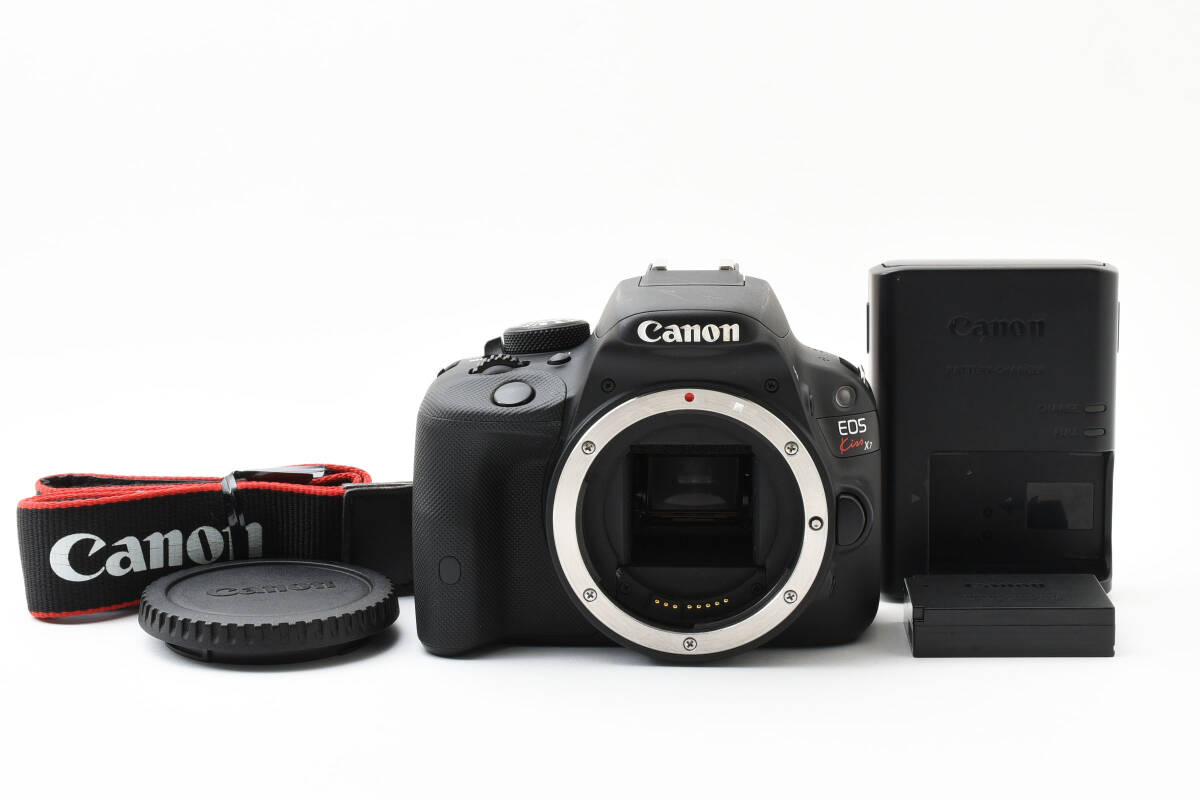 #4384 【極小・最軽量モデル】 Canon EOS Kiss X7 ボディ キャノン デジタル一眼レフカメラ ★動作OK・美品
