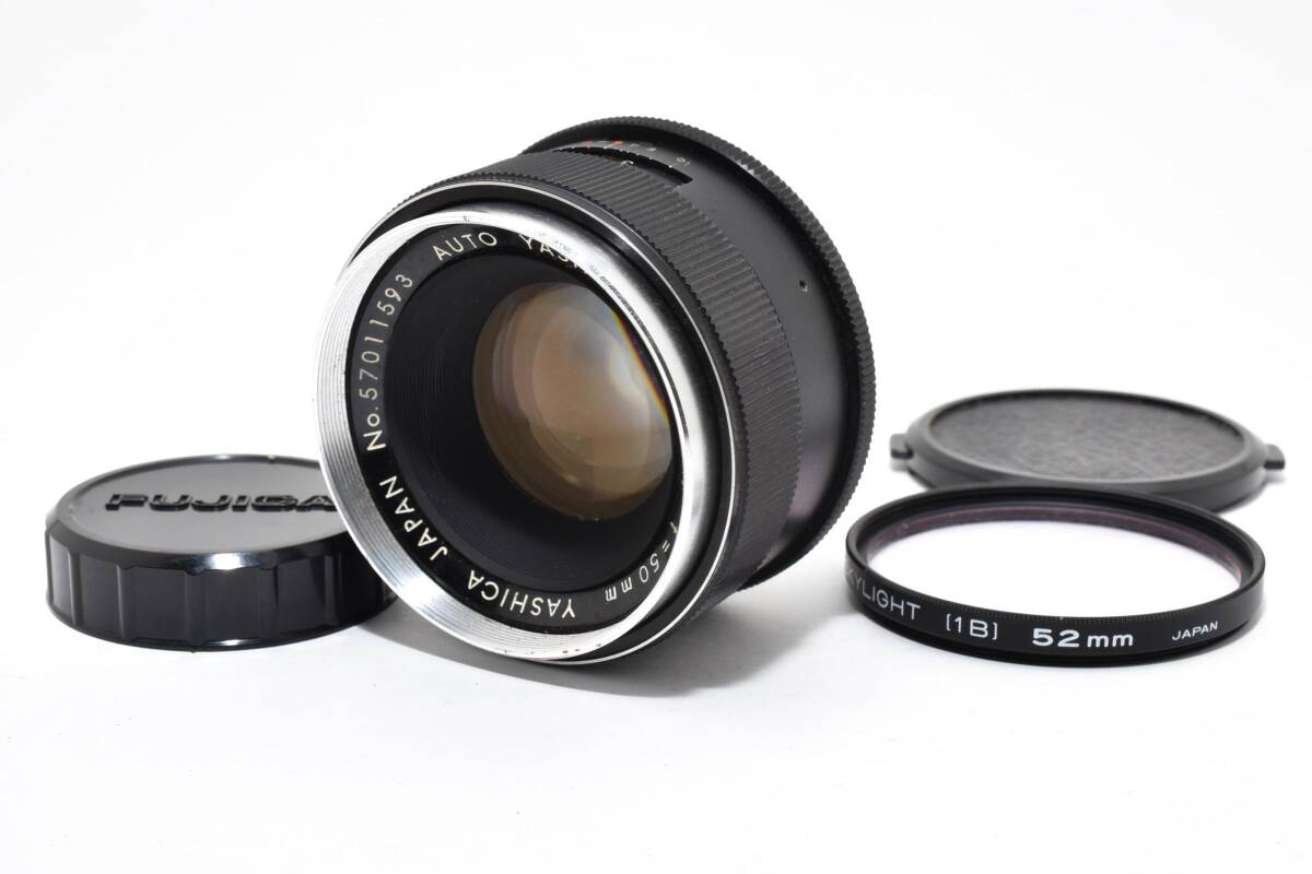 #5203 【富岡光学製の銘玉・M42】 Auto YASHINON DX 50mm F1.7 ヤシノン ★明るい単焦点★ 動作OK・実用機・オールドレンズ