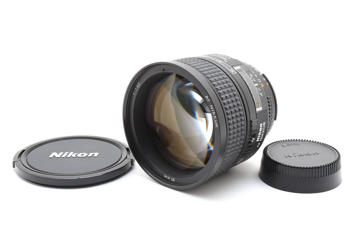 #5222 【ポートレートの銘玉】 Nikon AF Nikkor 85mm F1.4D ★動作OK・カビあり格安★ ニコン 単焦点レンズ・フルサイズ対応