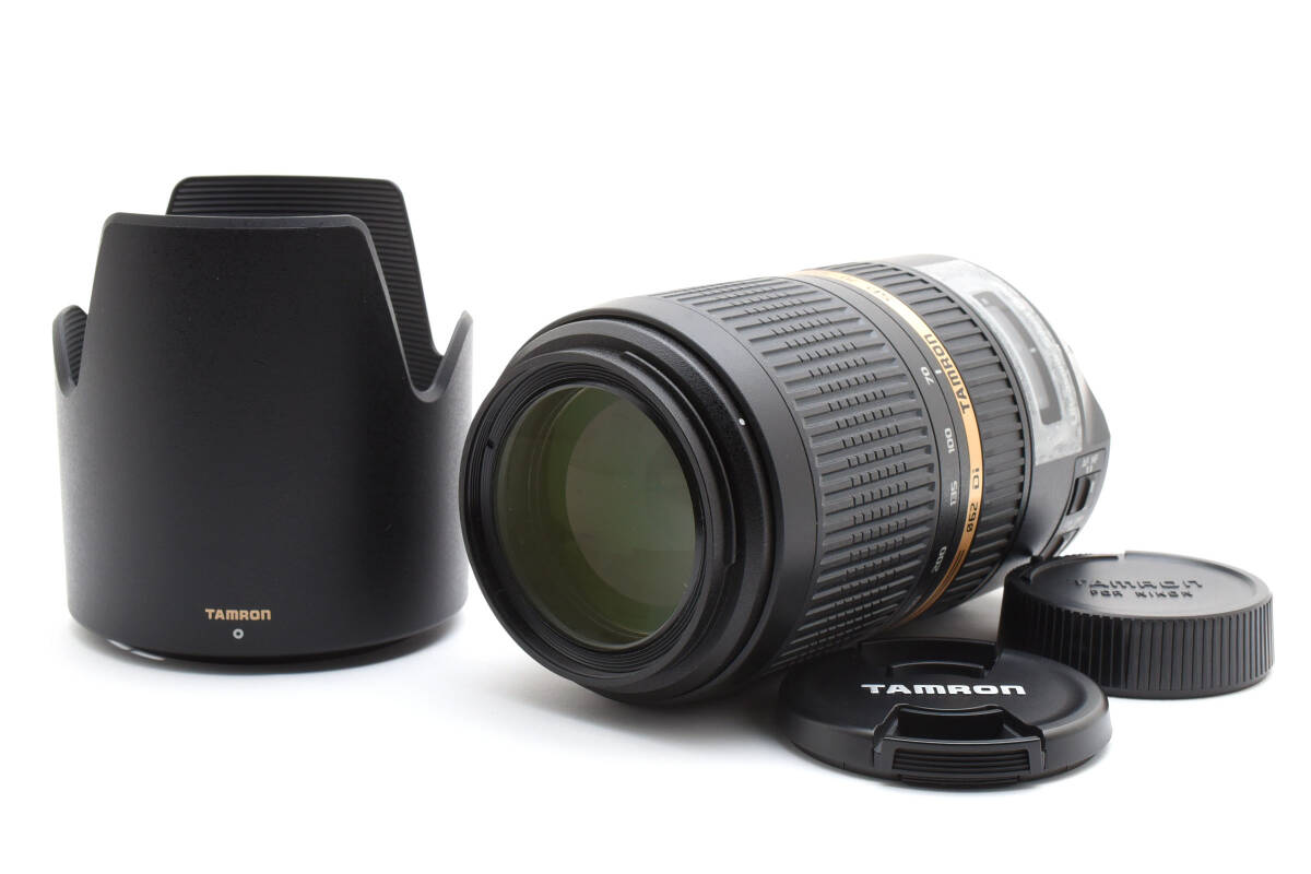#5229 【強力手ブレ補正・望遠300mm】 TAMRON SP 70-300mm F4-5.6 Di VC USD (A005) ニコン用 ★MF動作OK・AF不良格安★ 現状品