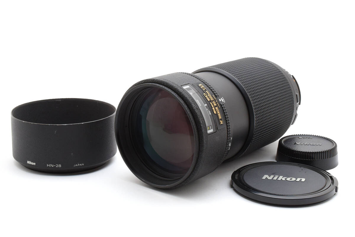#5320 【大口径F2.8・銘玉】 Nikon AF Nikkor 80-200mm F2.8 ED ★動作OK（絞り羽粘りあり）・格安★ ニコン 望遠ズームレンズ 現状品